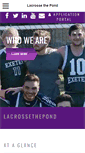 Mobile Screenshot of lacrossethepond.com